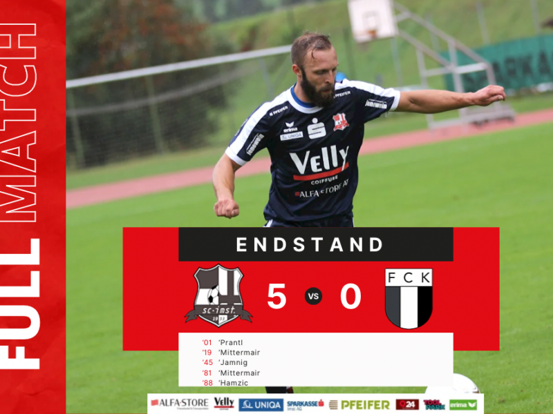 5:0 Heimsieg Gegen Den FC Kufstein 